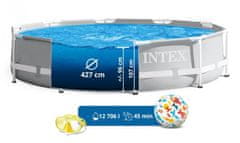 Intex Bazén Intex 26720 Prism Frame 427 x 107 cm SET