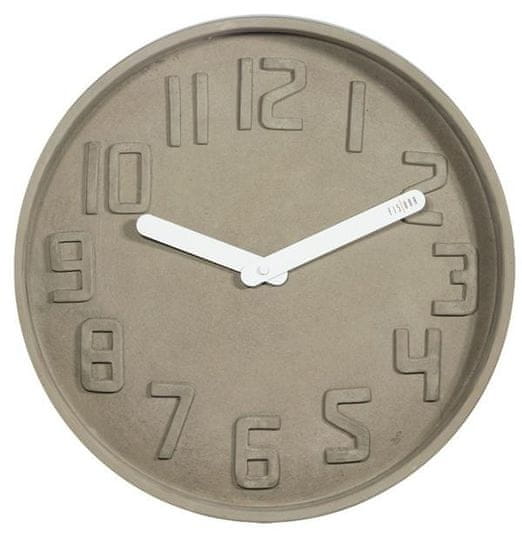 Fisura Designové nástěnné kameninové hodiny CL0127 Fisura 35cm