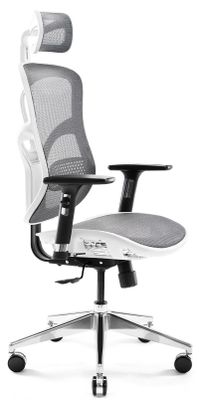 Diablo-Chairs V-Basic, šedá/bílá (5902560334579) moderní vzhled kvalitní materiály
