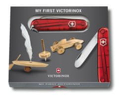 Victorinox Můj první kapesní nůž, červený trans
