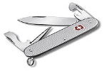 Victorinox Kapesní nůž stříbrný PIONEER s kroužk