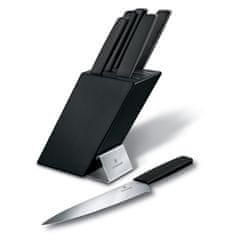 Victorinox Blok s barevnými noži 6 ks, Swiss Modern,černý
