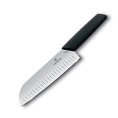 Victorinox Nůž Santoku 17 cm, Swiss Modern, černý