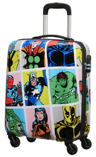 American Tourister Příruční kufr Marvel Legends 55cm Marvel Pop Art