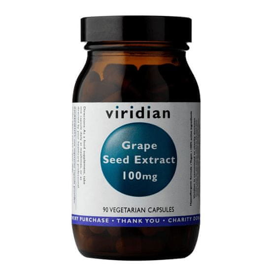 VIRIDIAN nutrition Grape Seed 90 kapslí