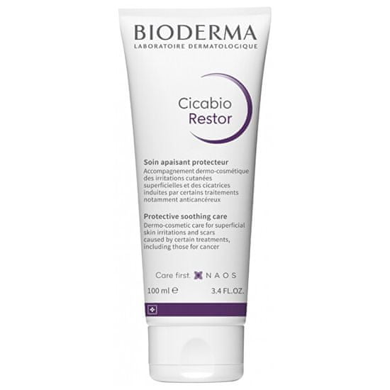 Bioderma Zklidňující a ochranný krém pro podrážděnou pokožku Cicabio Restor (Protective Soothing Care) 100 ml