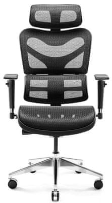 Diablo-Chairs V-Commander, černá (5902560338164) herní kancelářská ergonomická židle
