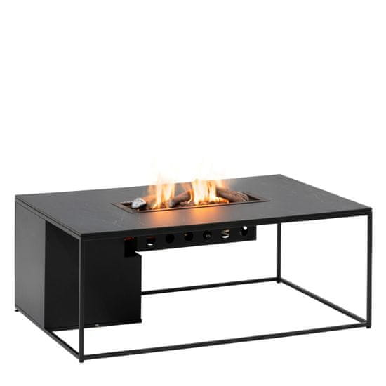 COSI Stůl s plynovým ohništěm COSI- typ Designe line 120 nerez/keramická deska