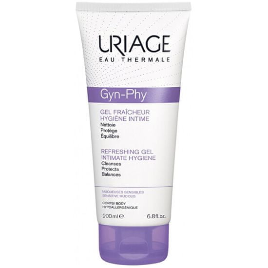 Uriage Osvěžující mycí gel na intimní hygienu Gyn Phy (Refreshing Gel Intimate Hygiene)