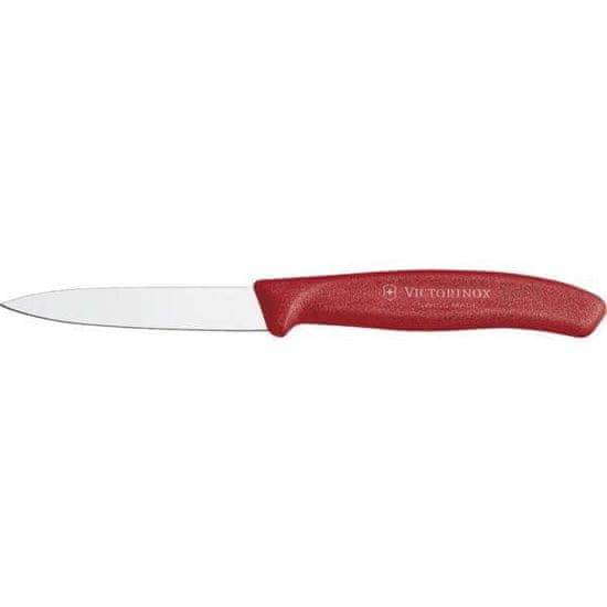 Victorinox Nůž na zeleninu , čepel 8 cm, červený
