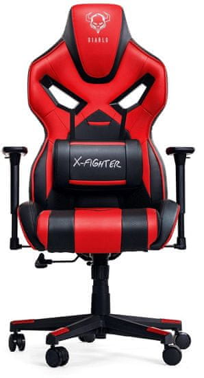 Diablo Chairs X-Fighter, černá/červená (5902560333251)
