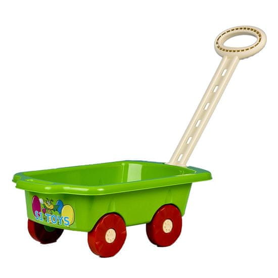 BAYO Dětský vozík Vlečka 45 cm - zelený