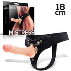 Mistress Silicone Strap-on (18 cm, Flesh)