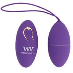 Woman Vibe Womanvibe Alsan fialové vibrační vajíčko na dálkové ovládání
