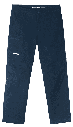 Reima chlapecké kalhoty s odepínacími nohavicemi Sillat 134 tmavě modrá