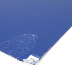 FLOMA Modrá lepící dezinfekční dekontaminační rohož Sticky Mat - 60 x 115 cm - 30 listů