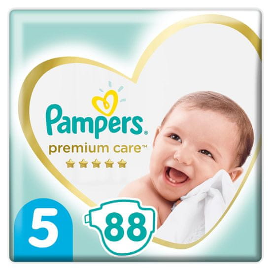 Pampers Pleny Premium Care 5 Junior (11-16 kg) 88 ks