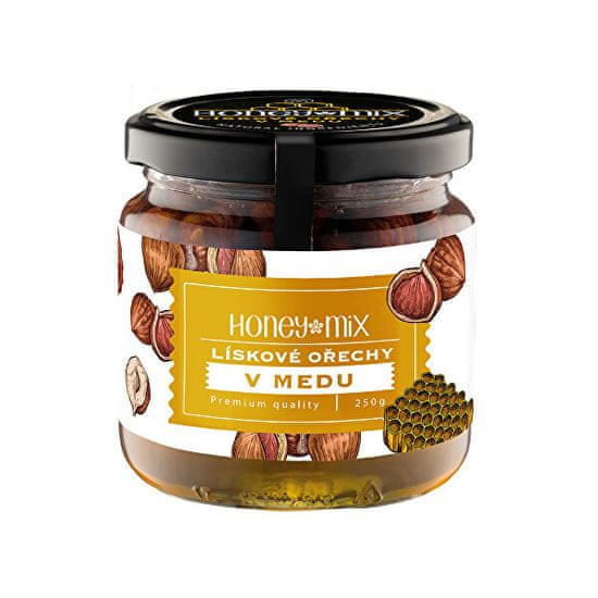 Lískové ořechy v medu 250 g
