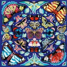 Mudpuppy  Čtvercové puzzle Kaleidoskop s motýly 500 dílků