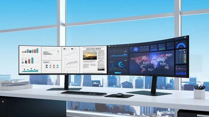  monitor Samsung S65UA (LS34A650UXUXEN) širokoúhlý dsiplej 34 palců 16:9 hdmi dp office