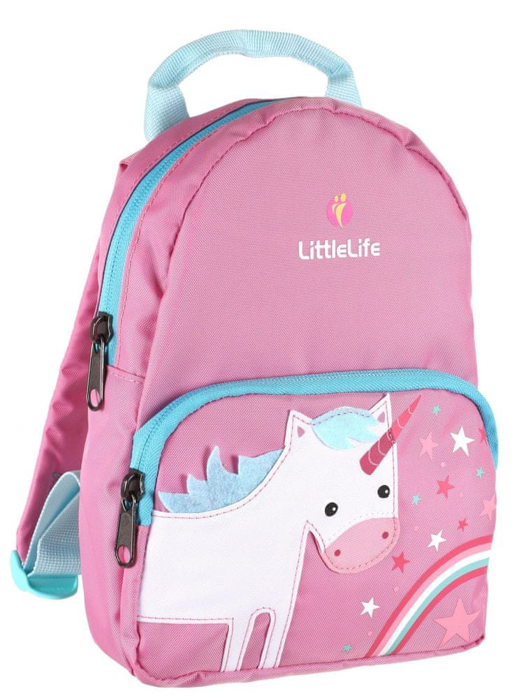 Levně LittleLife Friendly Faces Toddler Backpack; 2l; unicorn