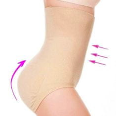 VivoVita Tummy Panty – Kompresní kalhotky s vysokým pasem, béžová, S/M