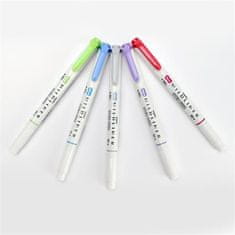 ZEBRA Pen Sada zvýrazňovačů "Mildliner Cool and Refined", 5 barev, 1,0 / 3,5 mm, oboustranný, 78205