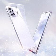 Spigen Liquid Crystal silikonový kryt na Samsung Galaxy A72, glitter průsvitný