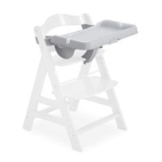 Hauck Alpha Tray 2021 pultík k židličce grey - zánovní