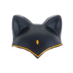 funny fashion Čelenka kočka - uši s kamínky zlaté