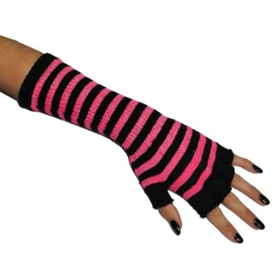 funny fashion Návleky na ruce - rukavice - růžové
