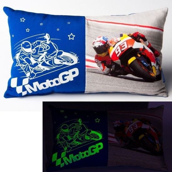 Dreams Svítící polštářek Závodní motorka MotoGP