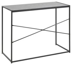 Design Scandinavia Pracovní stůl Seaford, 100 cm, MDF, dub