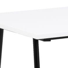 Design Scandinavia Pracovní stůl Pascal, 100 cm, MDF, bílá