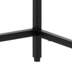 Design Scandinavia Konzolový stůl Newcastle, 100 cm, kov, černá