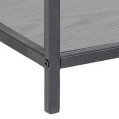 Design Scandinavia Noční stolek Seaford, 63 cm, MDF, černá