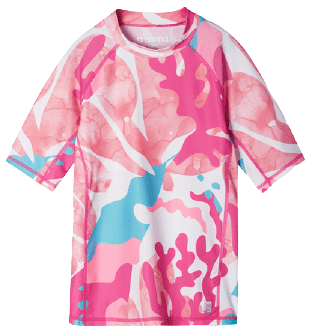 Reima dívčí plavkové tričko Joonia 152 růžová