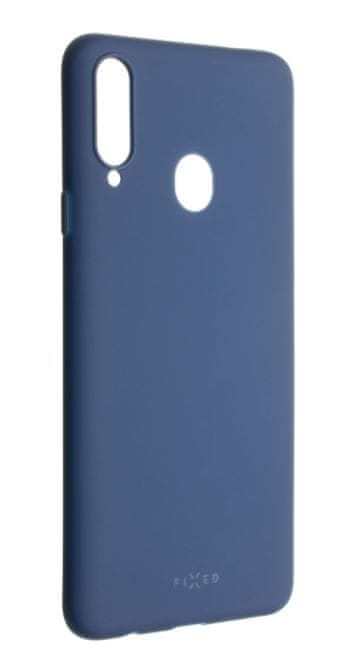 FIXED Zadní pogumovaný kryt Story pro Samsung Galaxy A20s, modrý FIXST-593-BL