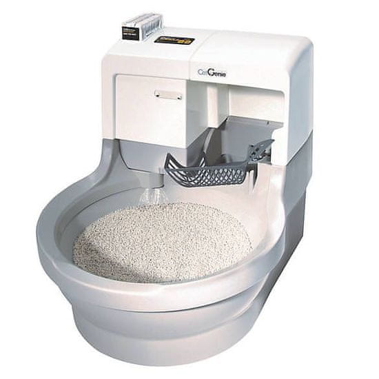 CatGenie 120+ robotická toaleta bez poklopu a rohože