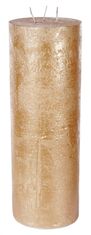 Shishi Zlatá svíčka RUSTIC 13 x 37 cm 