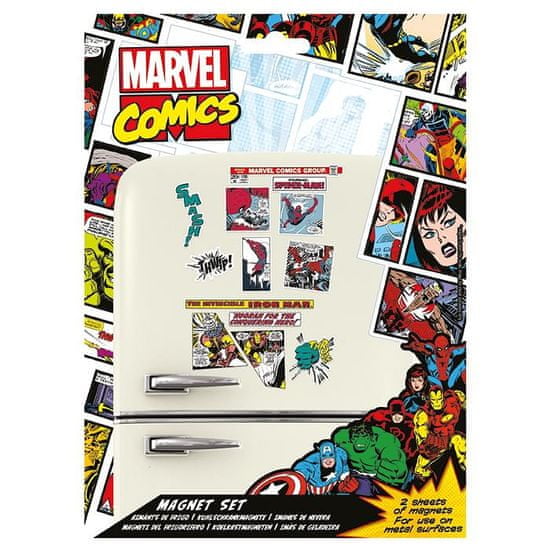 Grooters Sada magnetek Marvel Comics - 23 ks