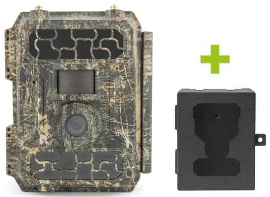 Oxe Panther 4G a kovový box + 32 GB SD karta, SIM karta, 12 ks baterií a doprava ZDARMA!