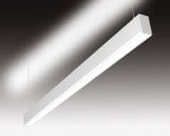 SEC SEC Závěsné LED svítidlo přímé a nepřímé osvětlení WEGA-MODULE2-FAB-DIM-DALI, 25 W, eloxovaný AL, 851 x 50 x 94 mm, 4000 K, 3315 lm 320-B-454-01-00-SP