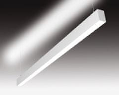 SEC SEC Závěsné LED svítidlo přímé a nepřímé osvětlení WEGA-MODULE2-FAA-DIM-DALI, 25 W, eloxovaný AL, 851 x 50 x 79 mm, 3000 K, 3315 lm 320-B-451-01-00-SP