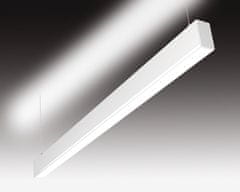 SEC SEC Závěsné LED svítidlo přímé a nepřímé osvětlení WEGA-MODULE2-FAB-DIM-DALI, 25 W, bílá, 851 x 50 x 94 mm, 4000 K, 3315 lm 320-B-454-01-01-SP