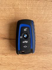 UNI Silikonový obal na klíček BMW F10 F20 F30 Z4 X1 X3 X4 M1 M2 M3 1 2 3 5 7 Modrý