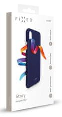 FIXED Zadní pogumovaný kryt Story pro Samsung Galaxy S20 FE/FE 5G, modrý FIXST-602-BL - zánovní