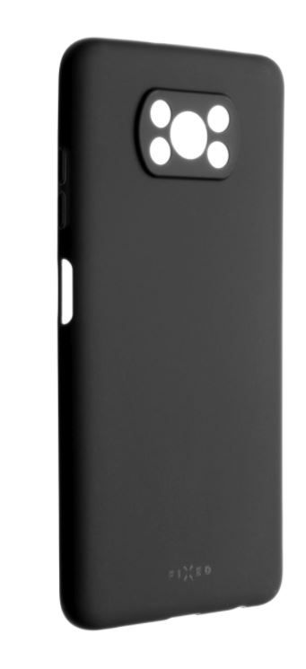 FIXED Zadní pogumovaný kryt Story pro Xiaomi Poco X3, černý FIXST-620-BK