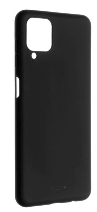 FIXED Zadní pogumovaný kryt Story pro Samsung Galaxy A12, černý FIXST-653-BK