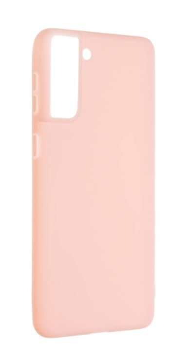 FIXED Zadní pogumovaný kryt Story pro Samsung Galaxy S21+, růžový FIXST-654-PK